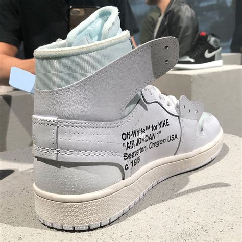 nike air jordan 1 off white weiß|all white air jordan 1s.